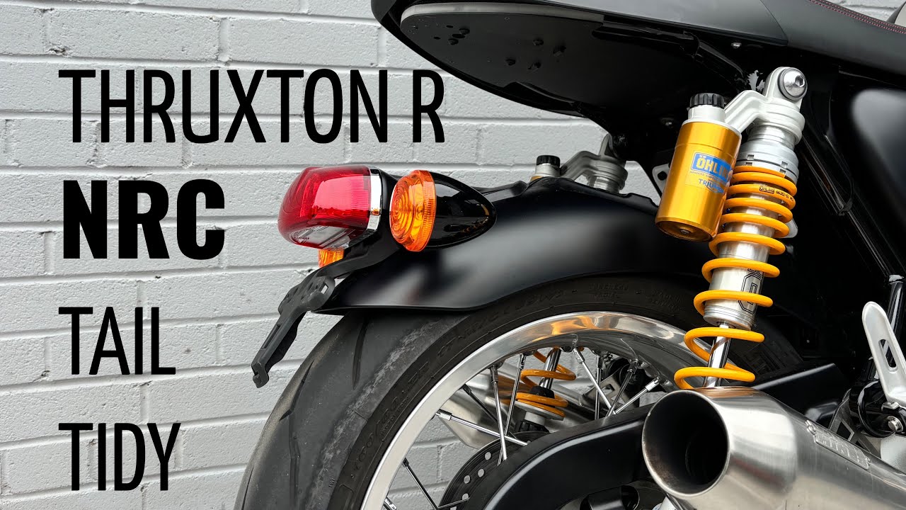 Thruxton R Tail Tidy NRC Fender Eliminator