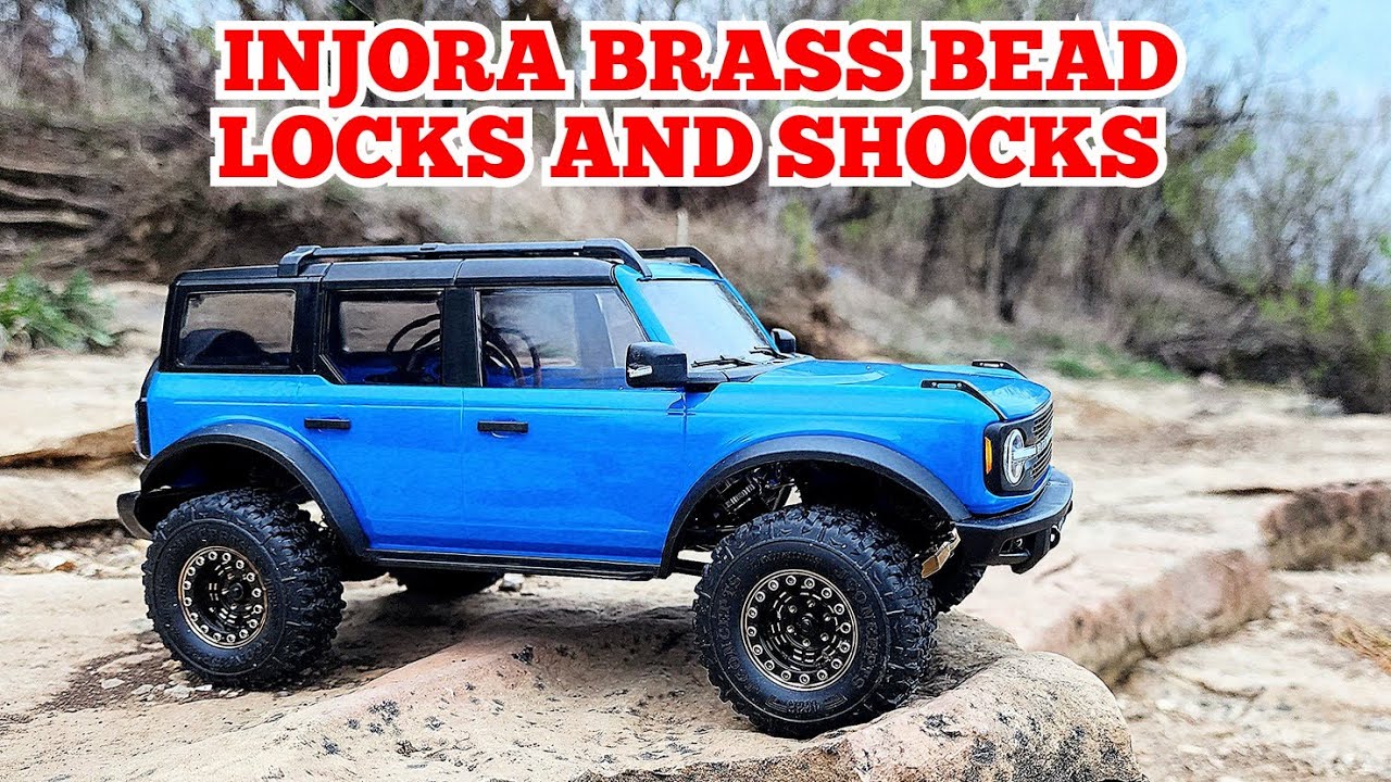 Trx4m Injora Brass Bead Locks and shocks