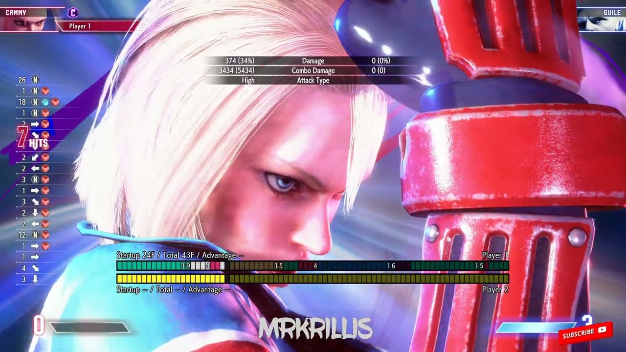 A better Cammy punish counter combo!