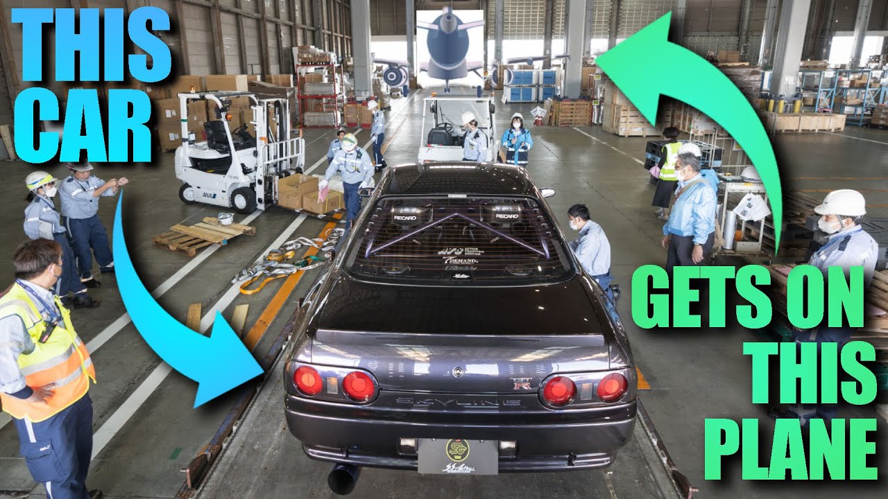 Carbon Fiber R32 GTR takes an OVERNIGHT FLIGHT from Japan to the U.S.A.