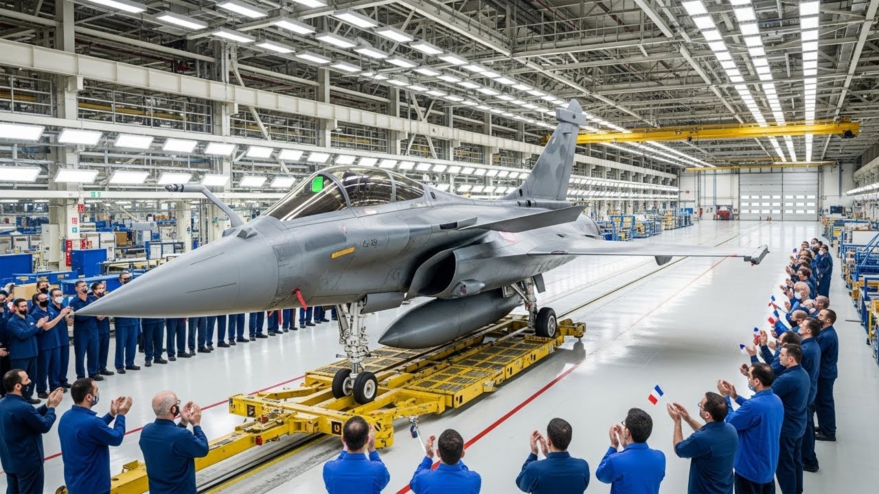 Inside the Rafale Factory: How France&rsquo;s Fighter Jet is Built from Scratch