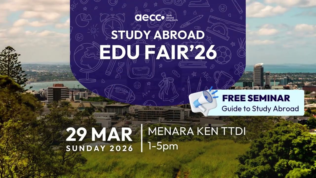 AECC Study Abroad Education Fair 29 Mar&lsquo;26 - NZ