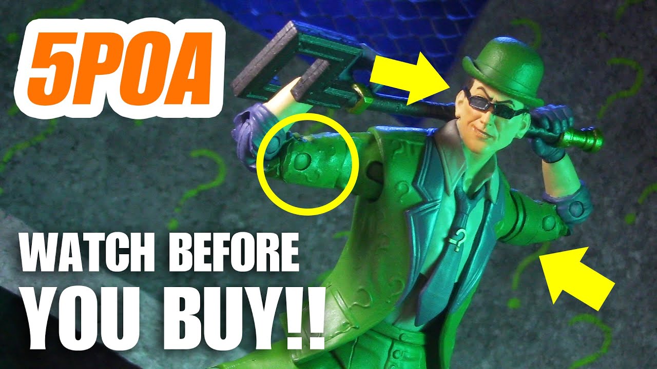 RIDDLE ME THIS! Is Arkham City Riddler Worth the Price Hike? DC Multiverse Action Figure Review