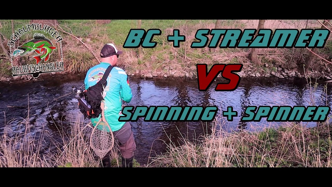 Bachforellen Angeln Streamer vs Spinner