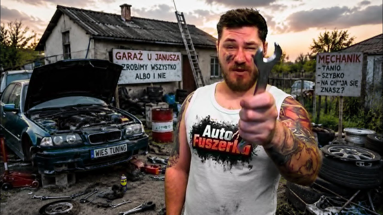 LJay gra w SYMULATOR MECHANIKA z LAT 90? Auto Fuszerka [PL]