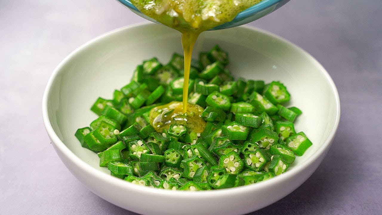 New Okra Recipe | Easy Egg Okra Recipe | Delicious Okra Omelette Recipe | Yummy