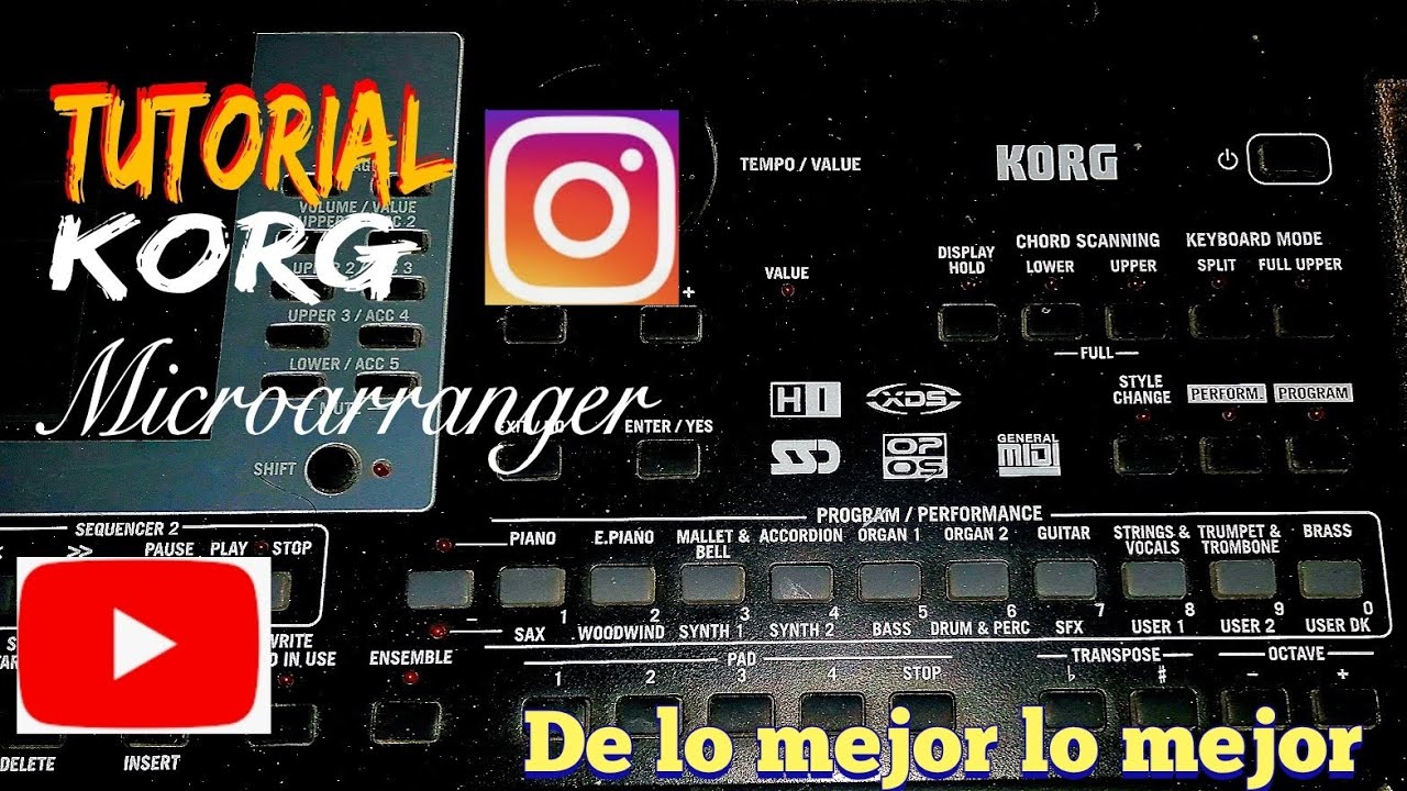 Tutorial korg microarranger