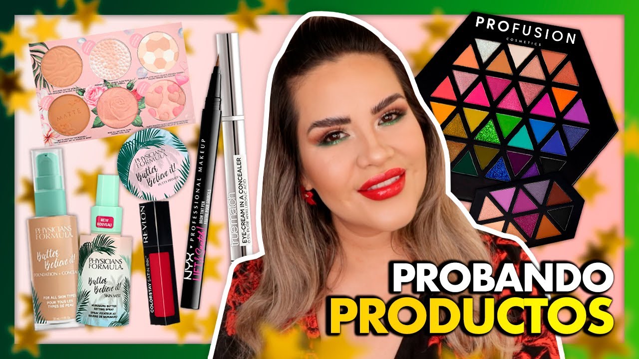 PROBANDO nuevo Low Cost PROFUSION, PHYSICIANS ,REVLON ,NYX... ME FUNCIONARON⁉️ 😱 | Mytzi Cervantes