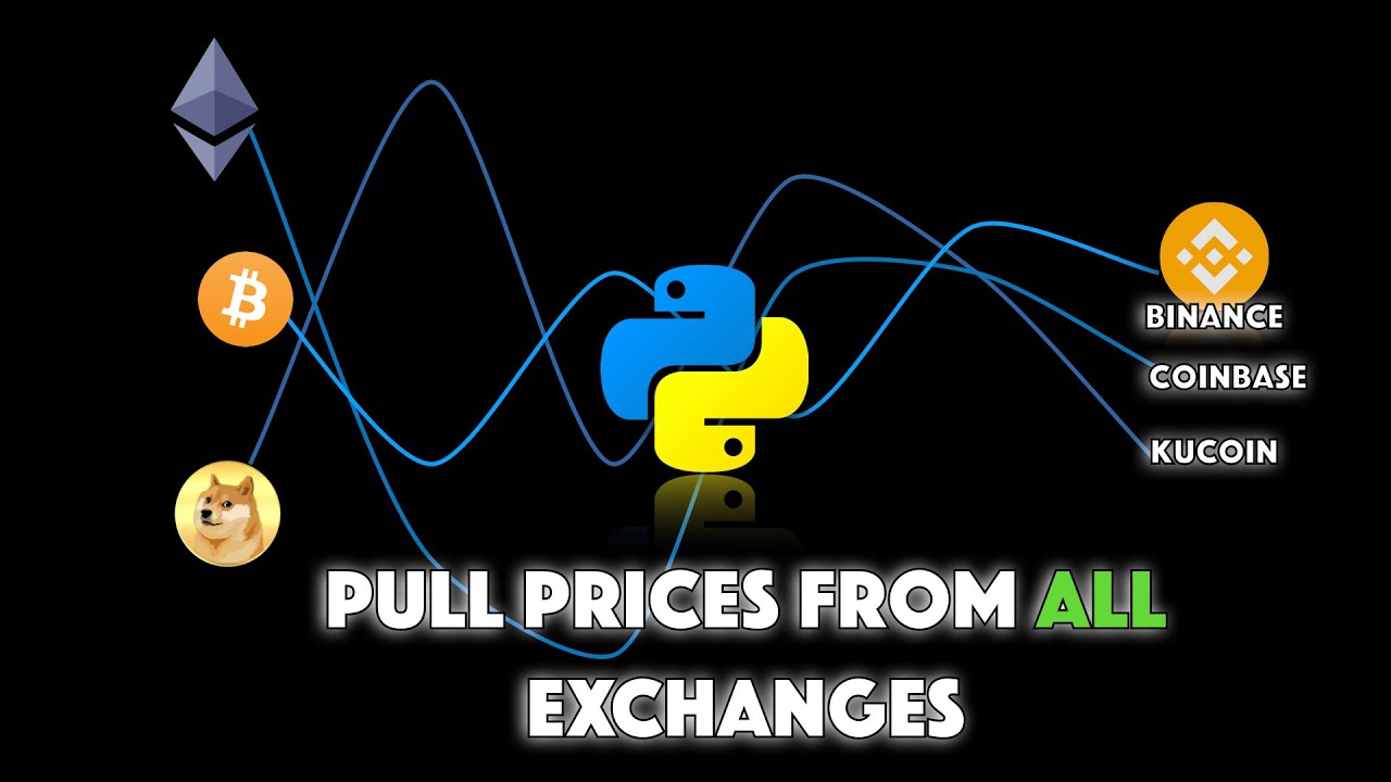 Get crypto prices from MORE than 100 different exchanges with Python & CCXT [Arbitrage Series]