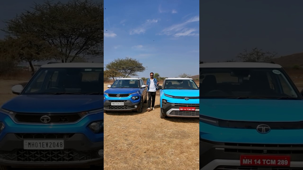 New Tata Punch Facelift 🚗 | Old vs New Design, Tech & Interior Changes 👀