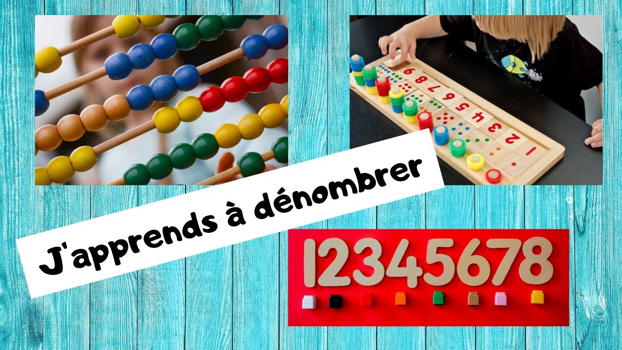 APPRENDRE À COMPTER EN MATERNELLE.DÉNOMBRER.LES MATHÉMATIQUES en maternelle