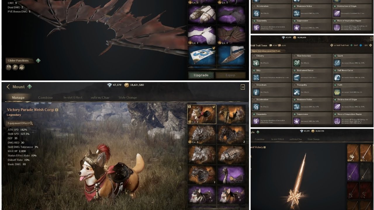 Night Crows Global | Rapier PVE Build | Weapon Proficiency Comparison: Bonus Dmg VS CD Red Episode 2