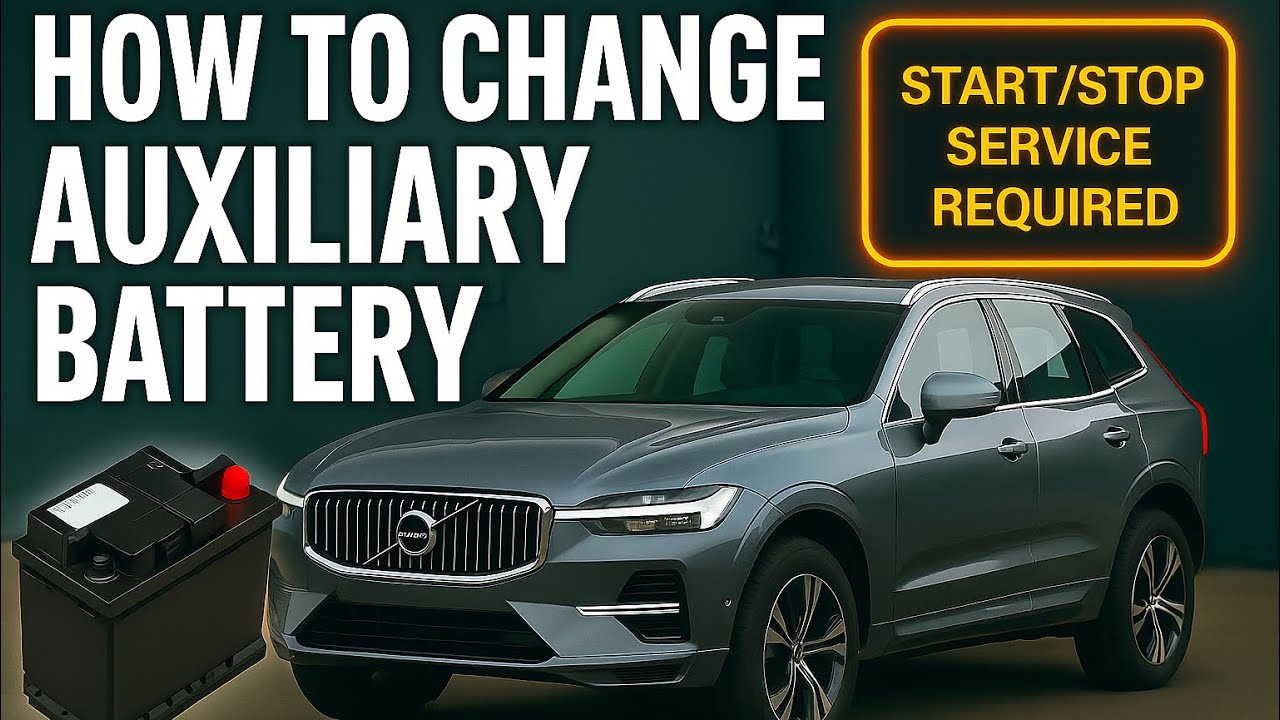 Вспомогательная/поддерживающая батарея Volvo для моделей XC60, XC90, V60, V90, S60, S90