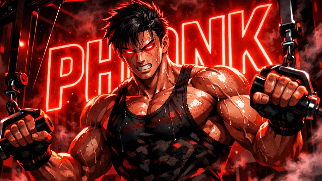 HEAVY BASS PHONK GYM MUSIC ⚡ AGGRESSIVE WORKOUT MIX FOR MONSTER GAINS