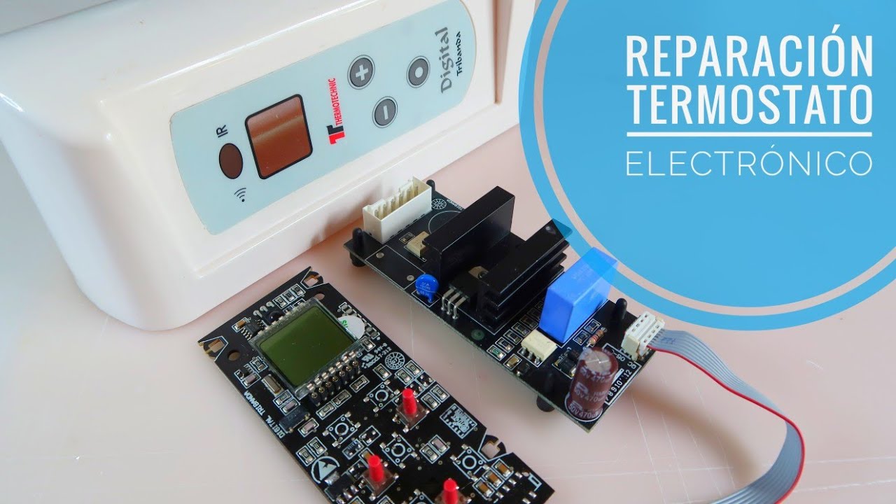 TERMOSTATO ELECTRÓNICO de Radiador.- Reparación (Solucionado).