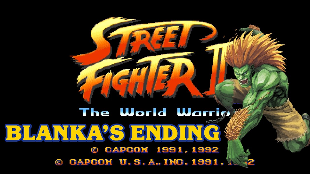 Street Fighter II: The World Warrior Blanka Ending - Super Nintendo Entertainment System