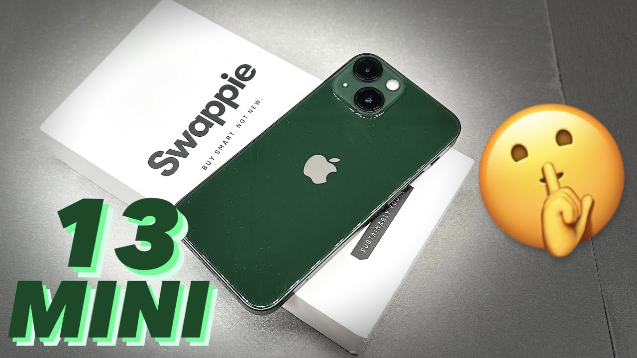 Unboxing the Green iPhone 13 Mini from Swappie