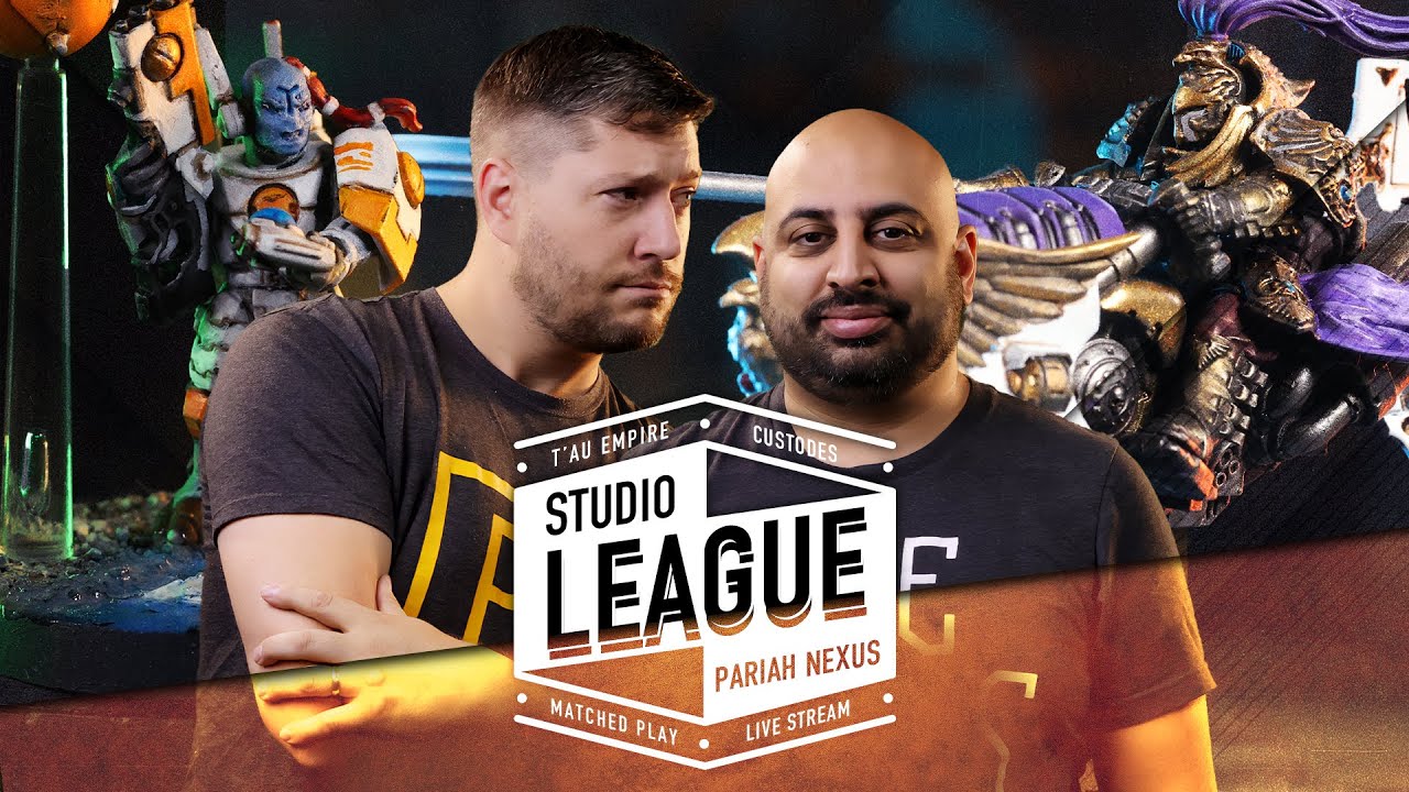 Tau vs Custodes - Play On Warhammer 40k League S1 Game 4
