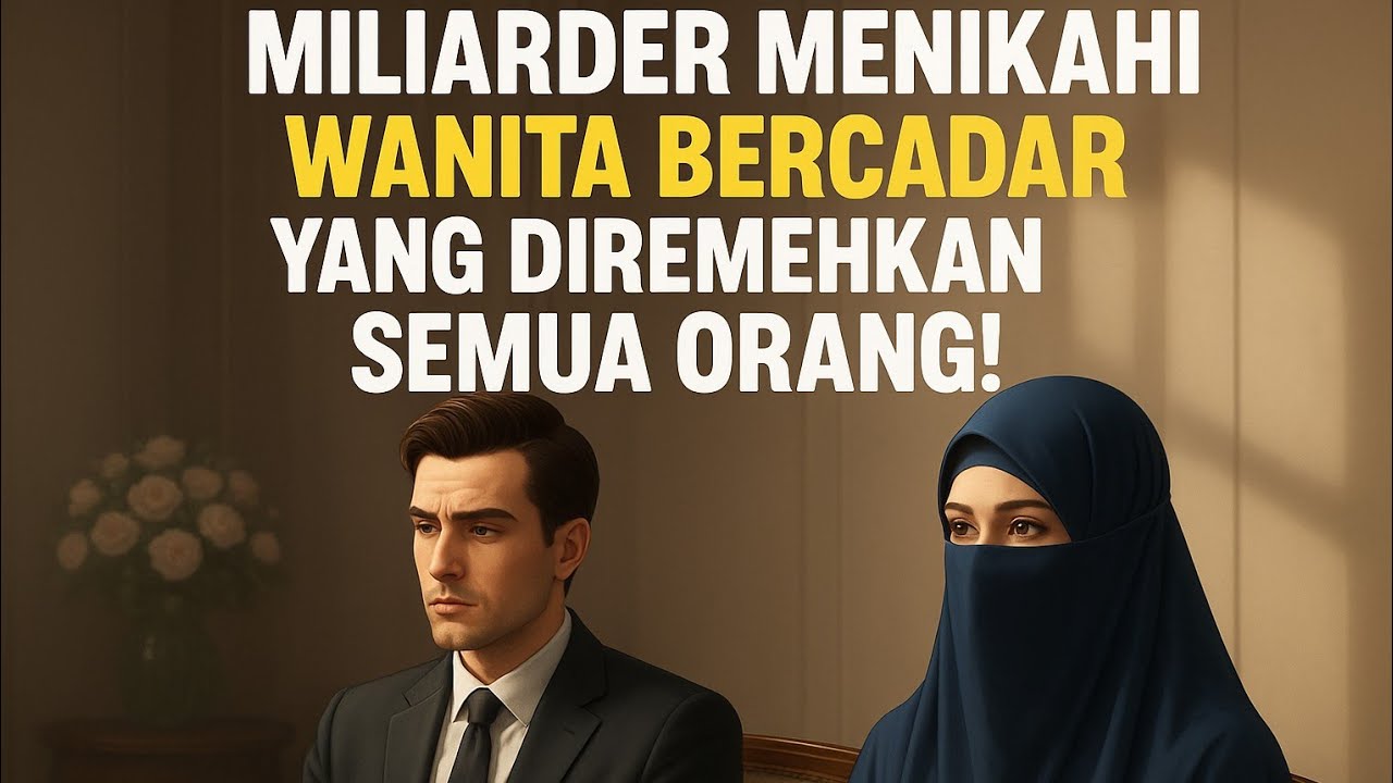 Milioner Menikahi Wanita Bercadar yang Diremehkan, Malam Pertama Mengungkap Kejutan Tak Terduga!