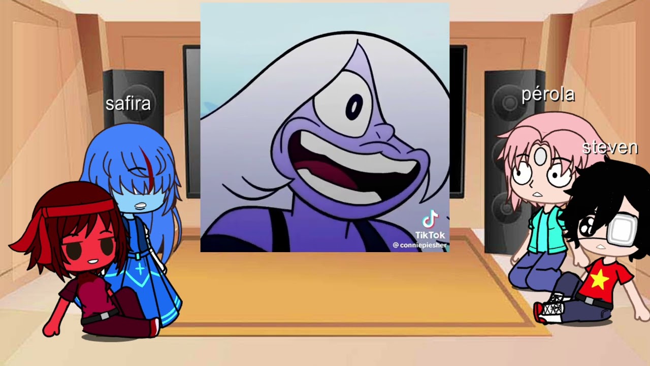 Steven universo reagindo ao futuro