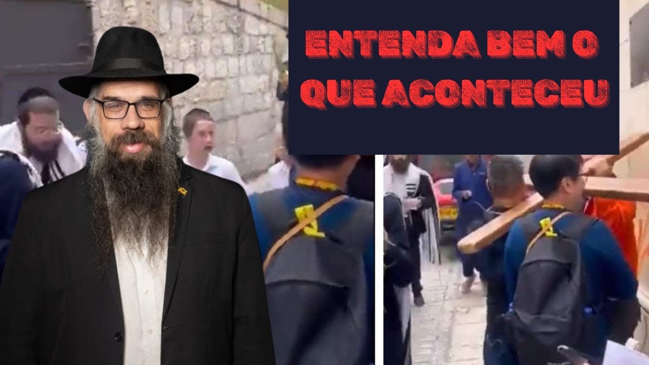 porque os crist&atilde;os levam cuspidas em Israel ? R. Dor Leon Attar #podcast #rabino #noticias #cortes