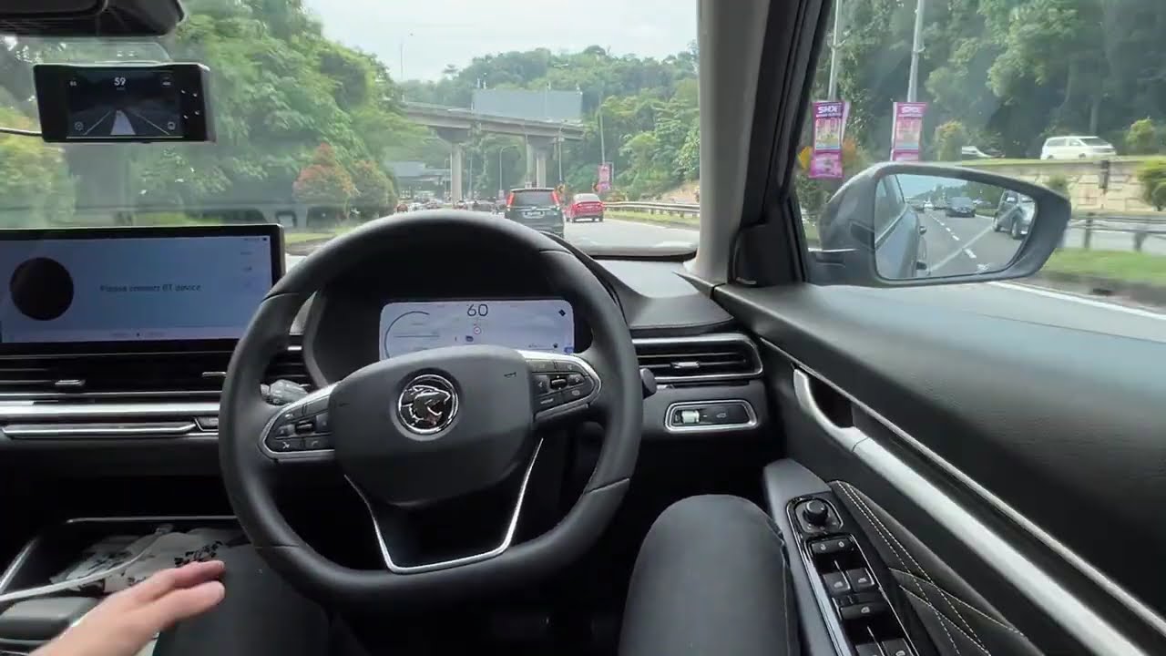 Proton S70 FS LEVEL 2 Autonomous Cruise with KommuAssist bukapilot (timelapse)
