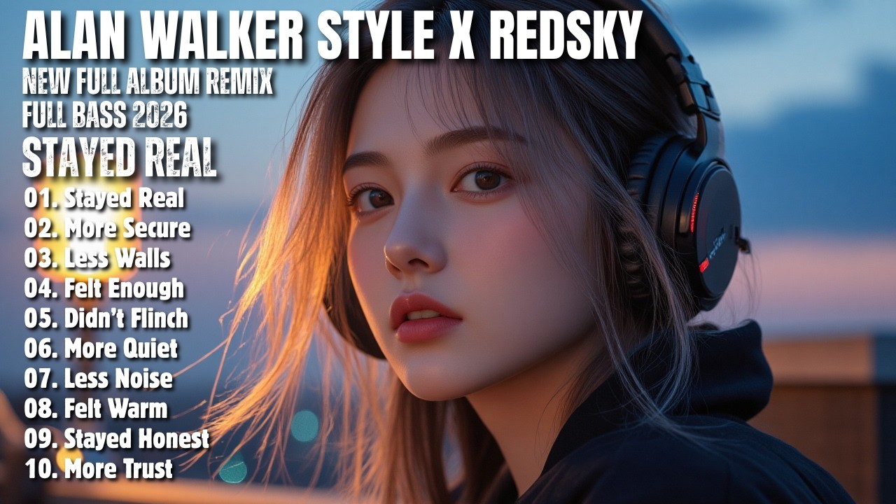 ALAN WALKER STYLE X REDSKY || STAYED REAL || NEW SONG PLAYLIST 2026