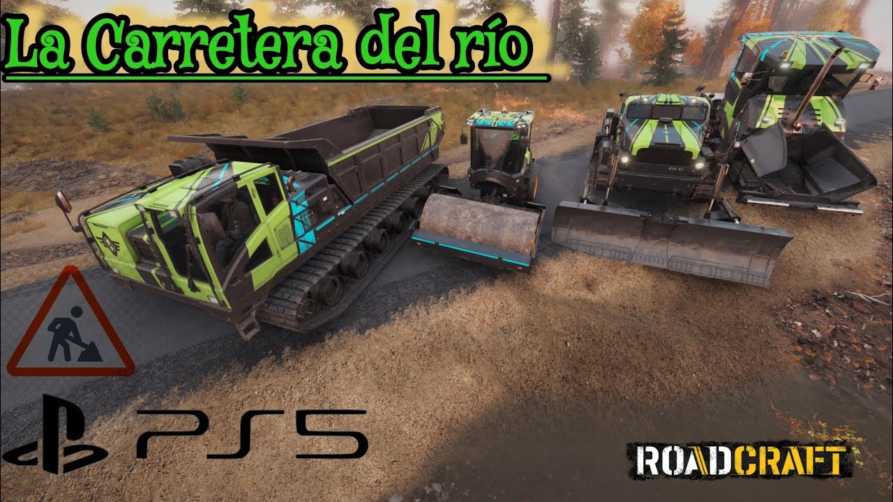 Construction de carretera sobre el rio!!! 🛣️🏞️ROADCRAFT#gameplay#Roadcraf#ParaTi #alexymatiasgaming 