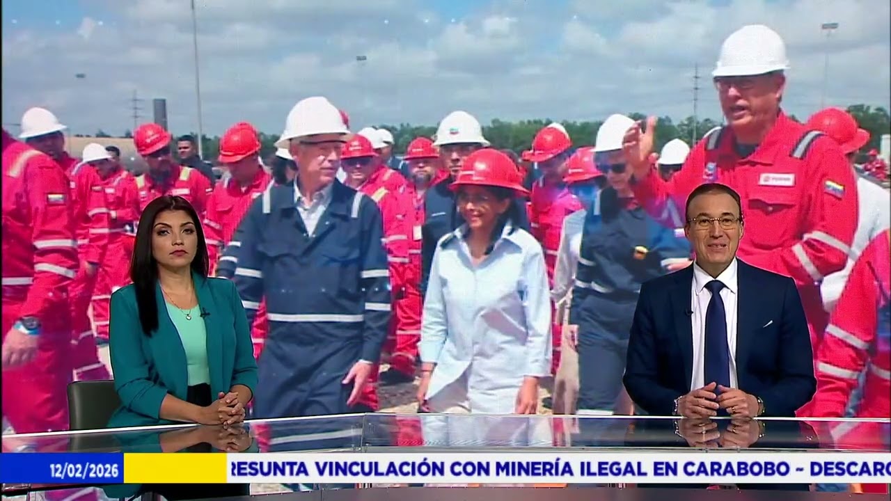 Delcy Rodríguez y Chris Wright evalúan producción en la Faja Petrolífera del Orinoco