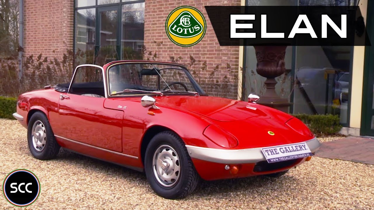 LOTUS ELAN S3 DHC 1967 - Modest test drive - Engine sound | SCC TV