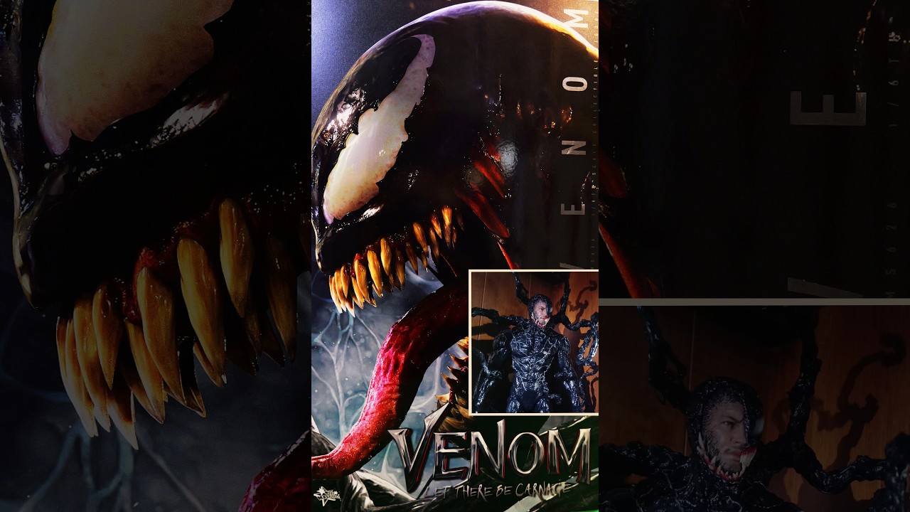 Hot Toys MMS 626  -  Venom Let There Be Carnage Deluxe Version & Empire Toys Venom Recast