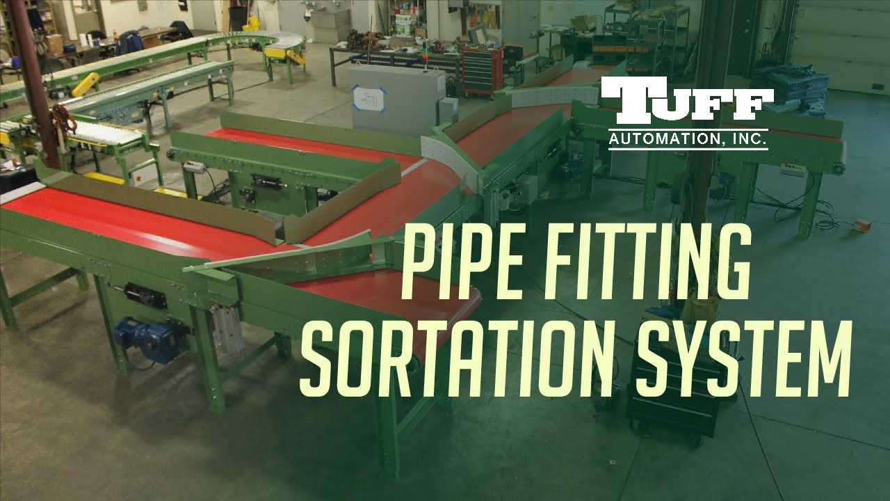 Pipe/Tube Fitting Sortation (Pipe Conveyor System)