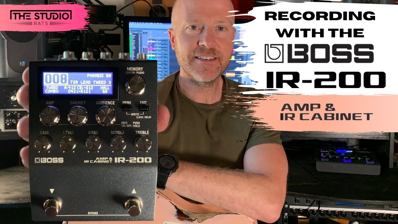 Recording With Boss IR-200