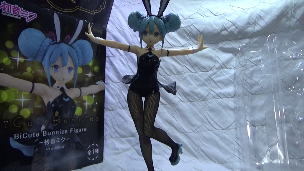 first time to unbox! Hatsune Miku BiCute Bunnies Figure