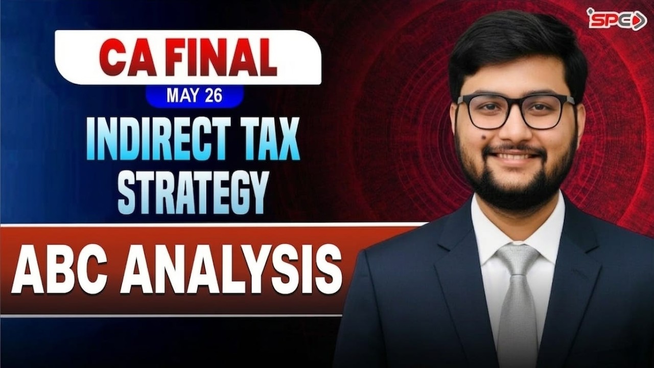 CA Final IDT: 50 Days Ultimate Strategy | May 2026 | CA Rohit Garg