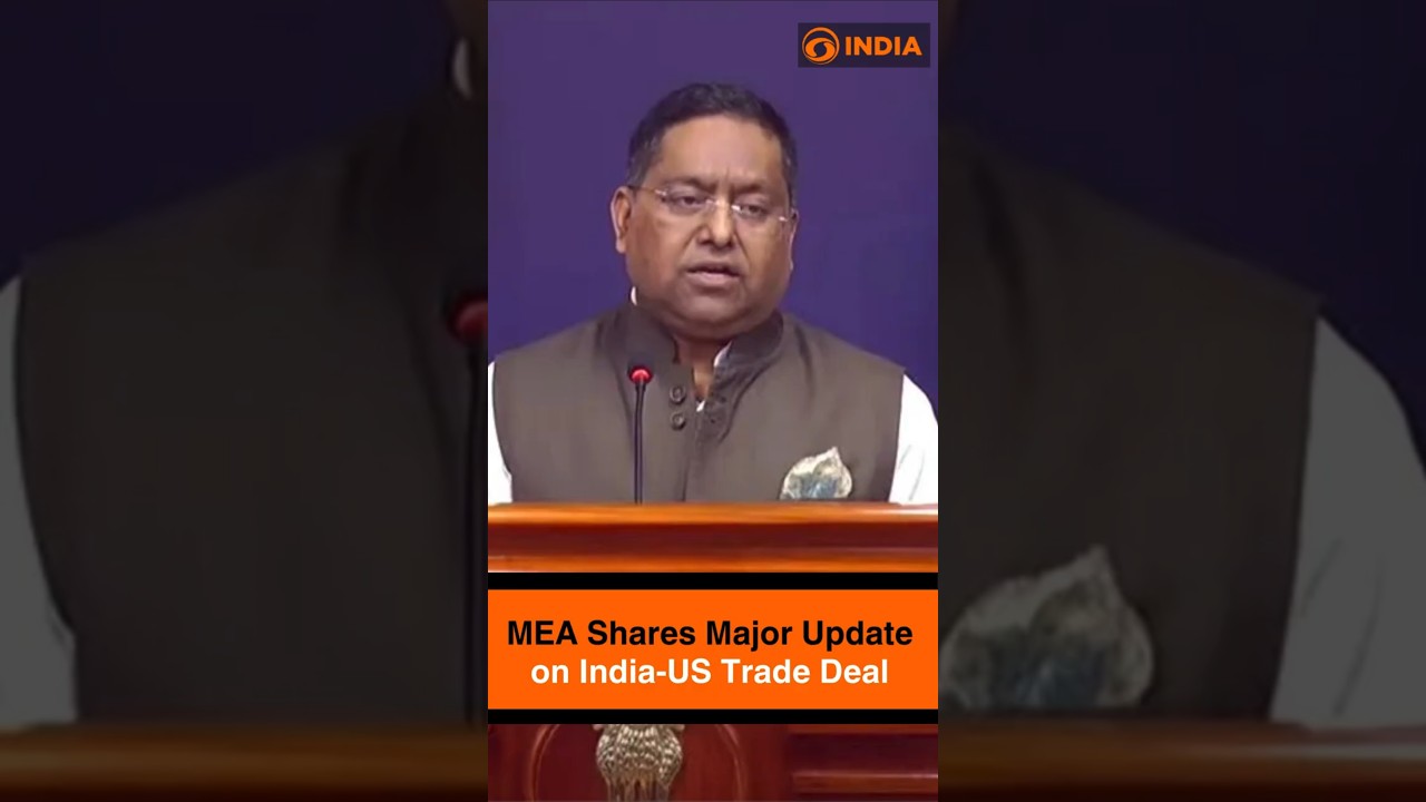MEA Shares Major Update on India-US Trade Deal