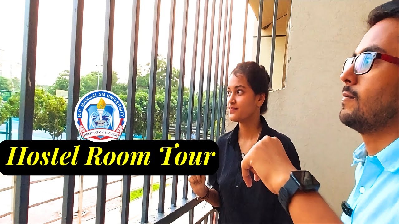 My Hostel Room Tour at KR Mangalam University Gurgaon | GyanRoof