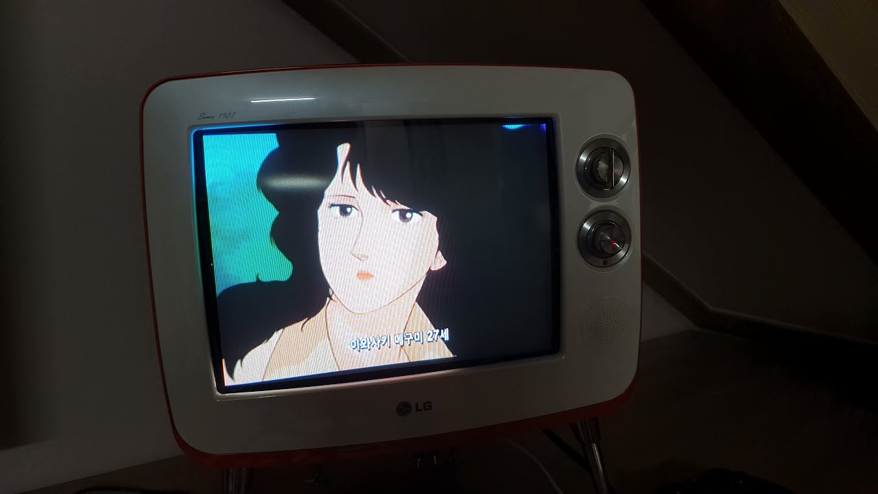 엘지 레트로 티비 14SR1EB, PC 연결 하는법