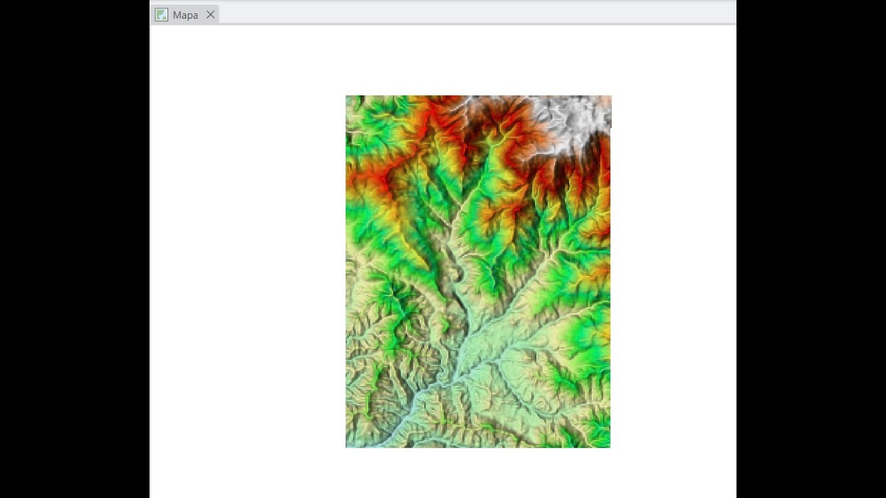 Como crear TIN y hillshade mapa de sombras en ArcGis Pro