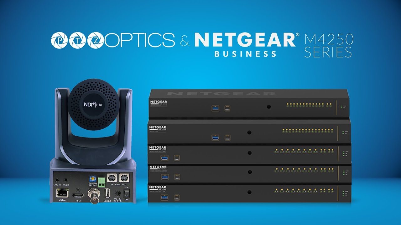 Партнерство PTZOptics и NETGEAR