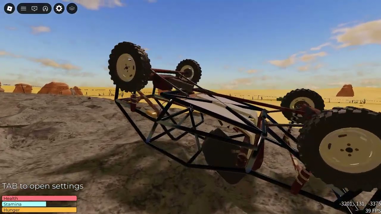 Roblox SANDBOX crazy roket car idea inspierd