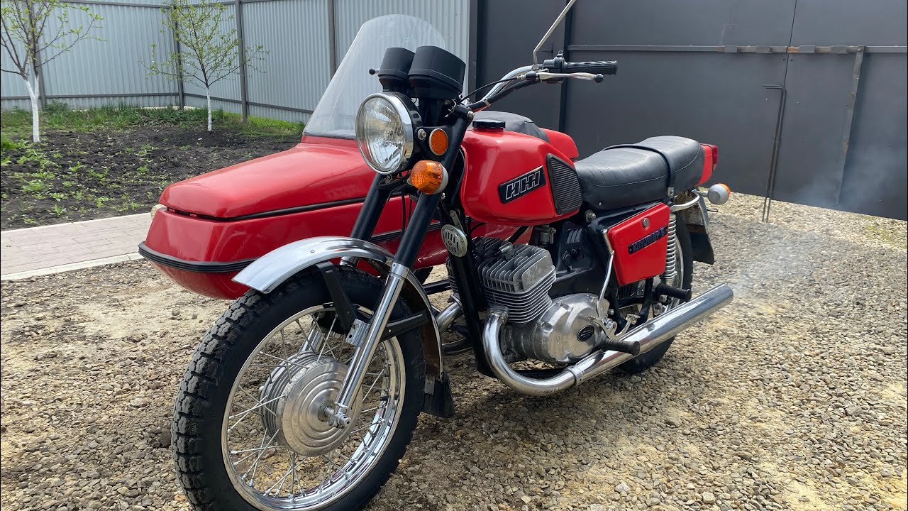 Тест драйв нового Иж Юпитер 5 1990 года.