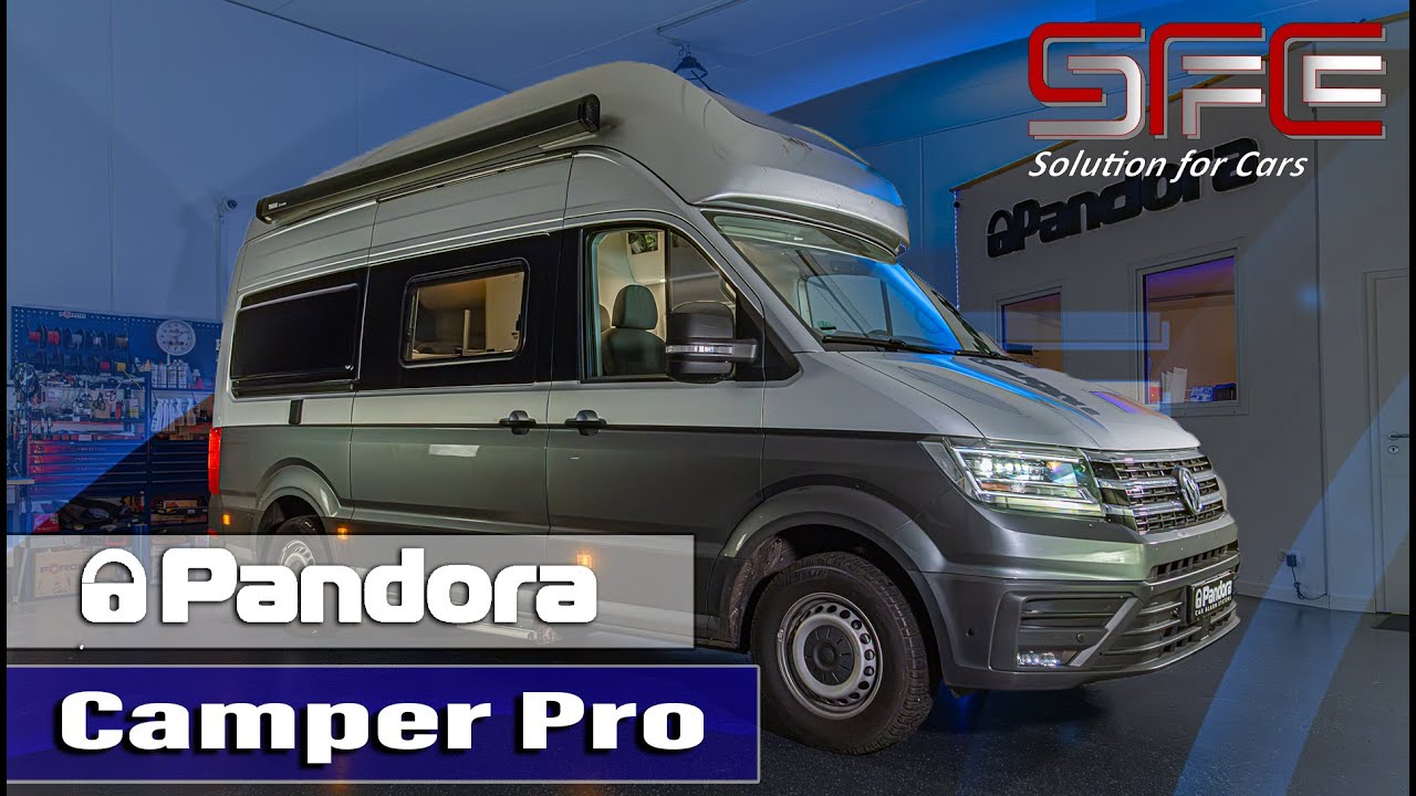 Wohnmobil Absicherung im VW Crafter Grand California - PANDORA