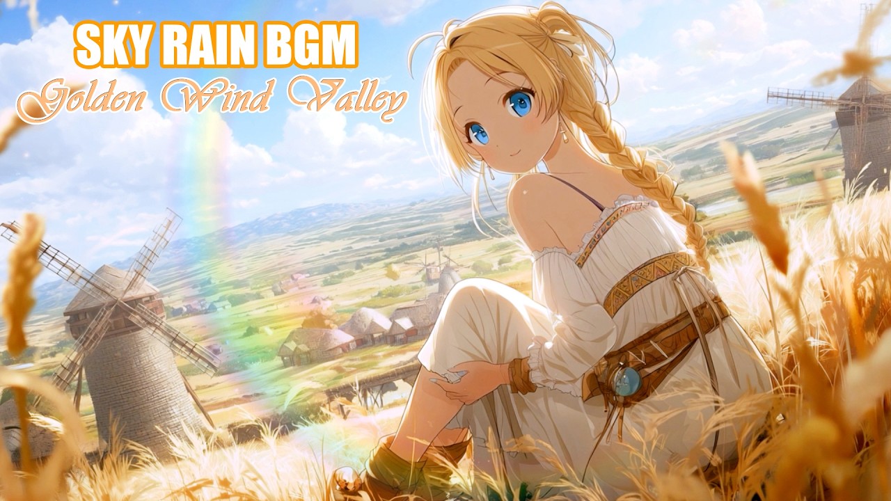 Golden Wind Valley 🌾 | Cinematic Celtic Fantasy Music for Study, Relax & Focus | 30 min
