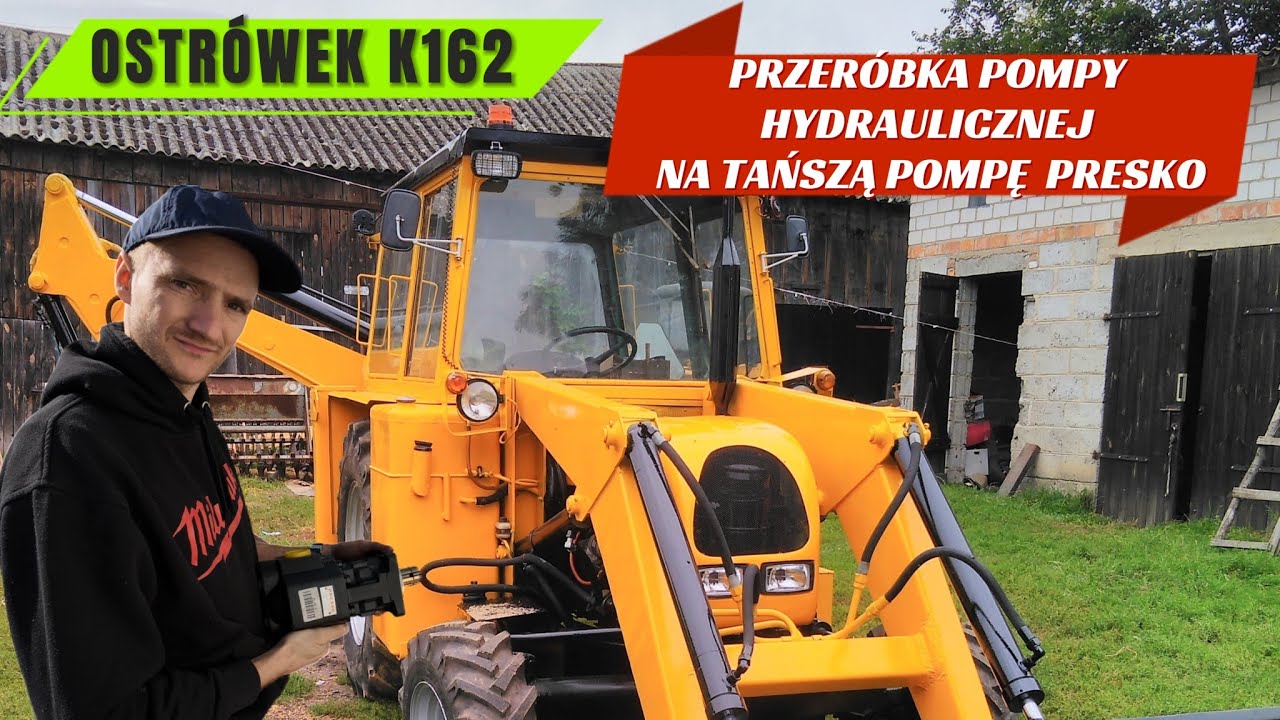 PRZERÓBKA POMPY OSTROWEK K162 NA DUŻO TAŃSZĄ