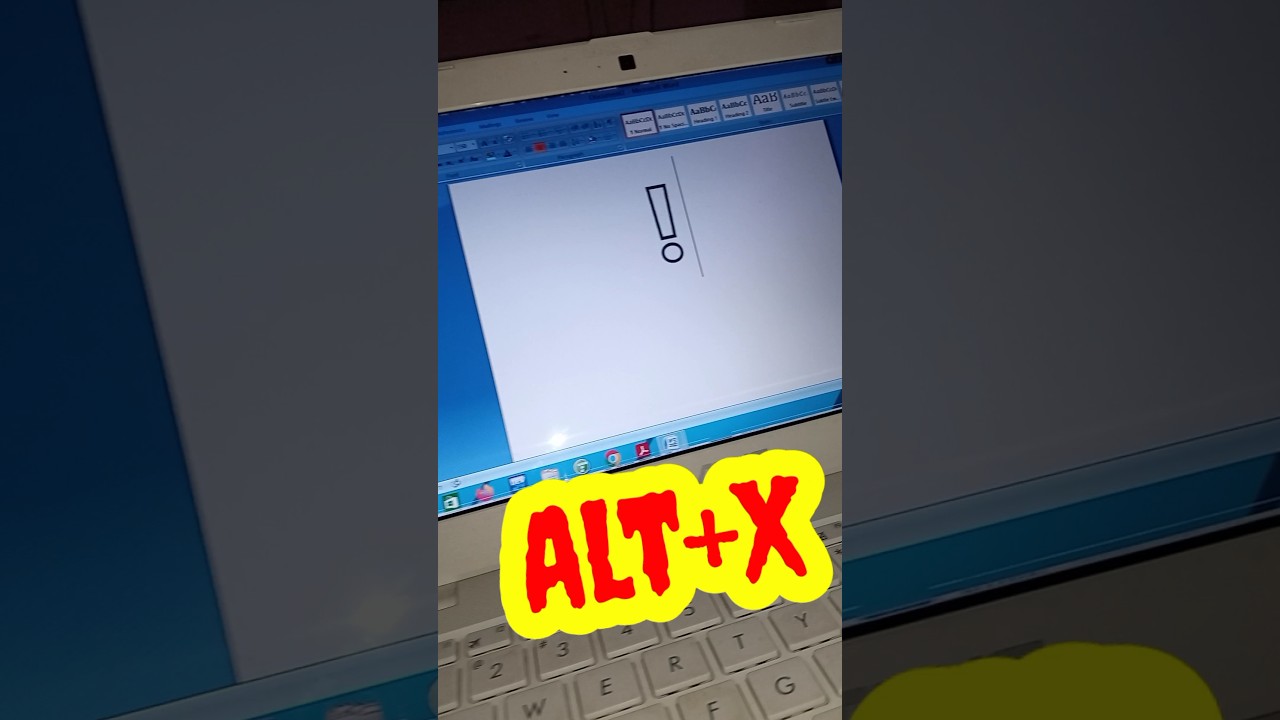 shortcut key Exclamation symbol #shorts #ytshorts #trending #youtubeshorts #shortsvideo