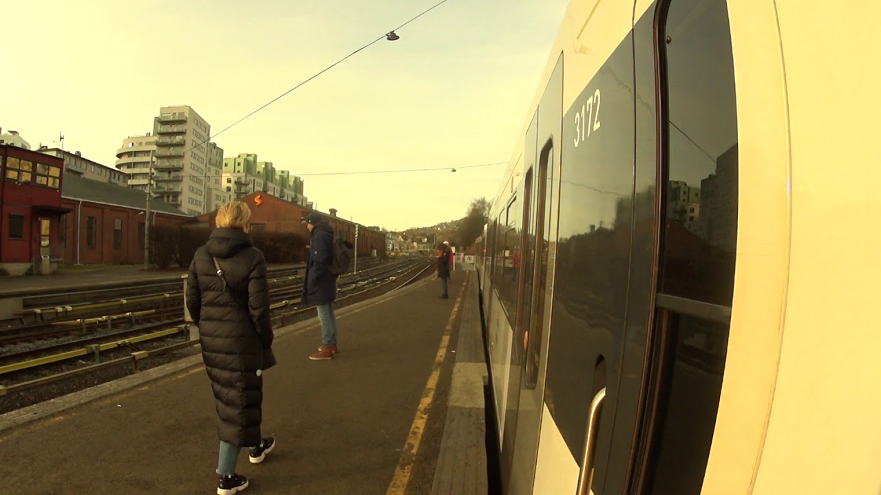 10 minutes at Majorstuen station / Oslo metro / Oslo T-bane