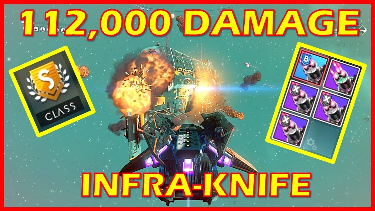 No Man's Sky Singularity Update | How To Get 112,000 Damage Infra-Knife on Sentinel Starships