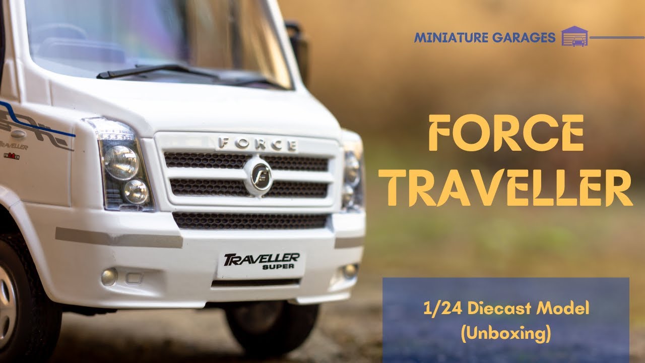 Force Traveller 1/24 Diecast Unboxing | Rare Model | Diecast Collection | Miniature Garages