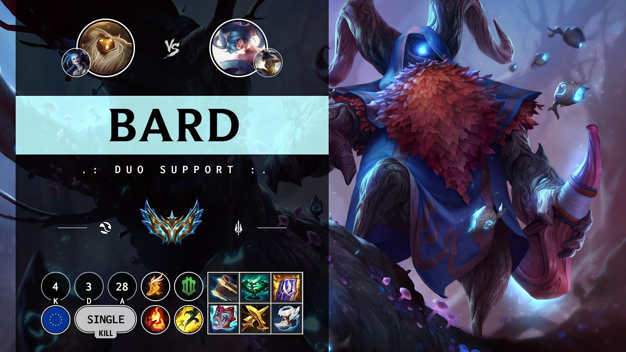 Bard Support vs Sona - EUW Challenger Patch 14.11